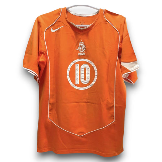 Camiseta Holanda 2004 Titular Van Nistelrooy 10