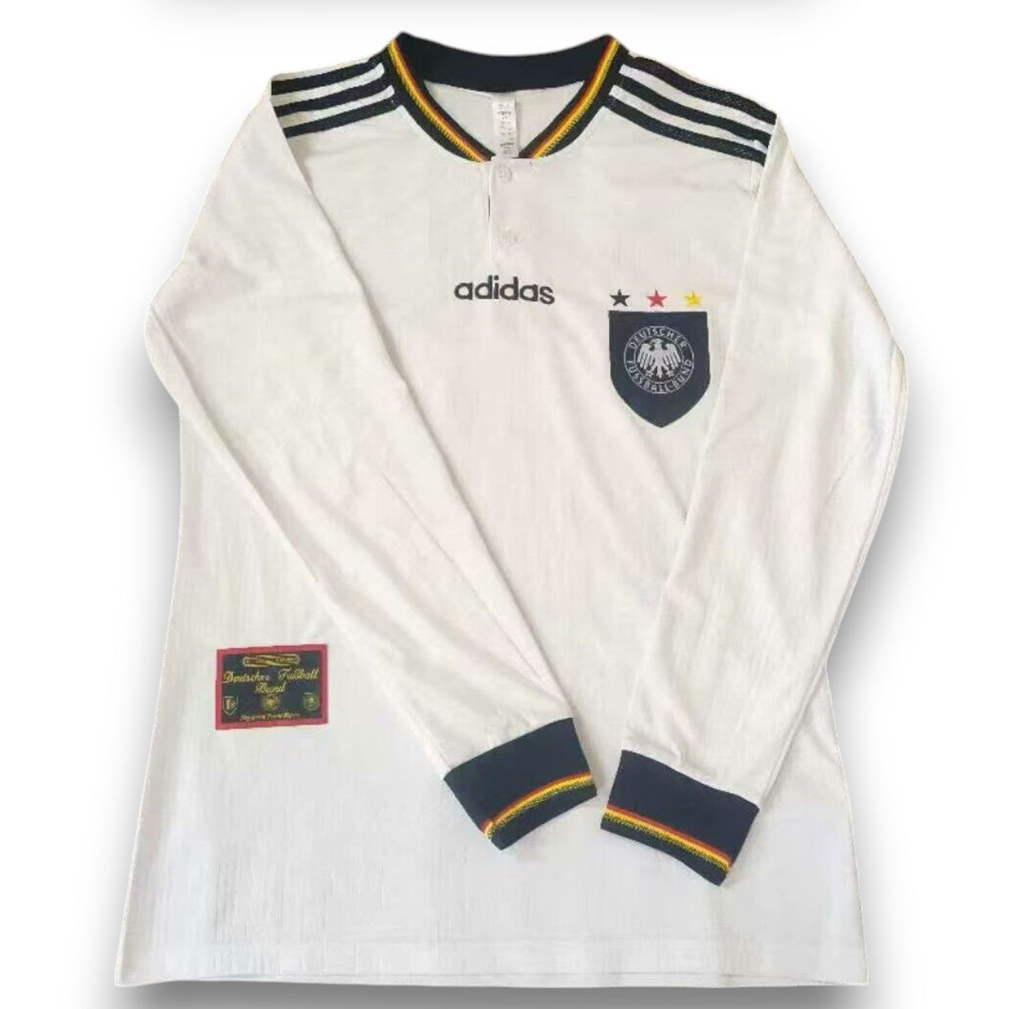 Camiseta Alemania 1996 Titular Manga Larga