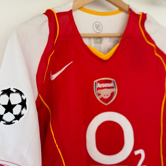 Camiseta Arsenal 2004-2005 Titular