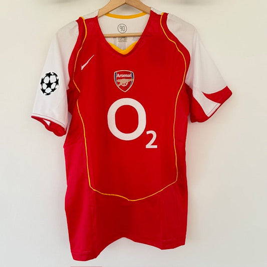 Camiseta Arsenal 2004-2005 Titular