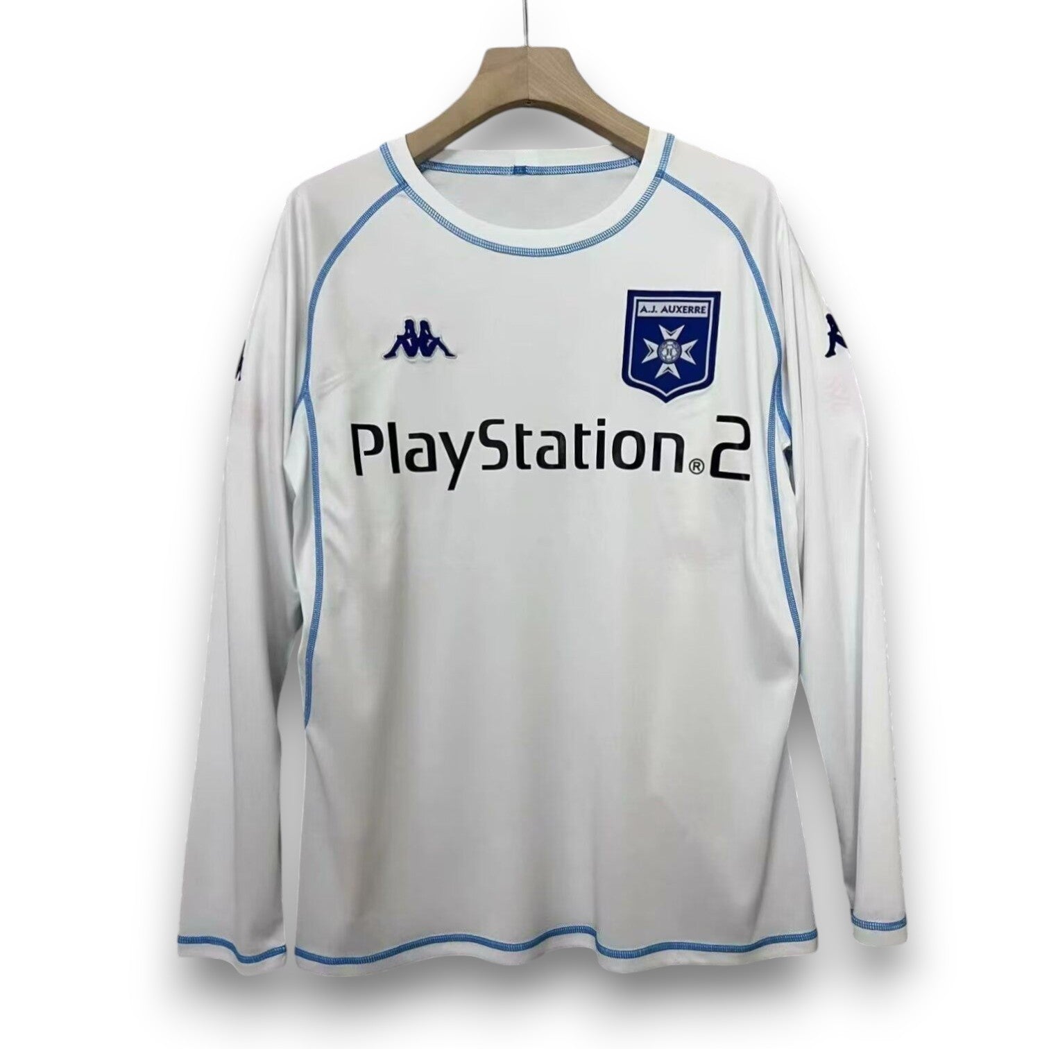 Camiseta JC Auxerre 2003-2004 Titular Manga Larga