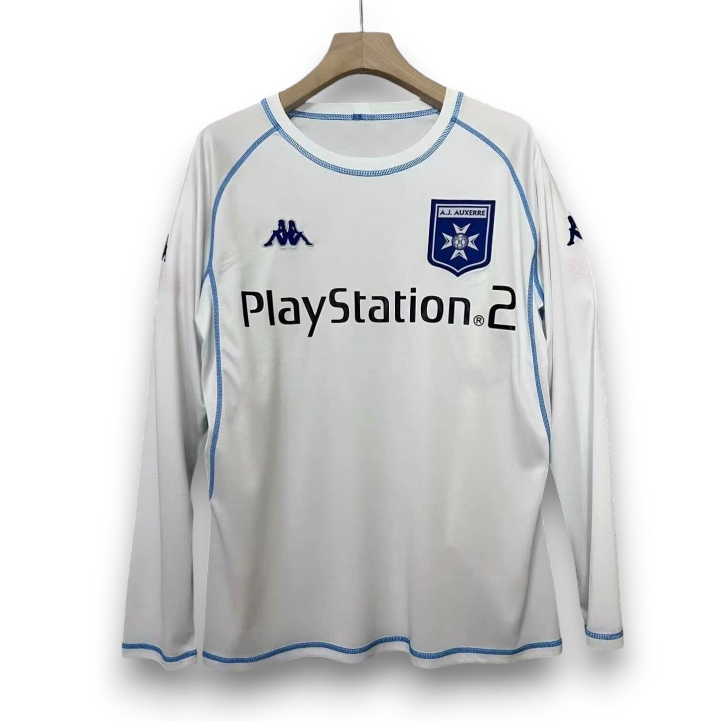 Camiseta JC Auxerre 2003-2004 Titular Manga Larga