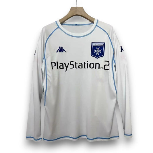 Camiseta JC Auxerre 2003-2004 Titular Manga Larga