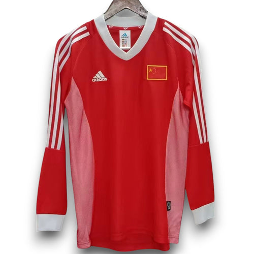 Maillot Chine 2002 Domicile Manches longues