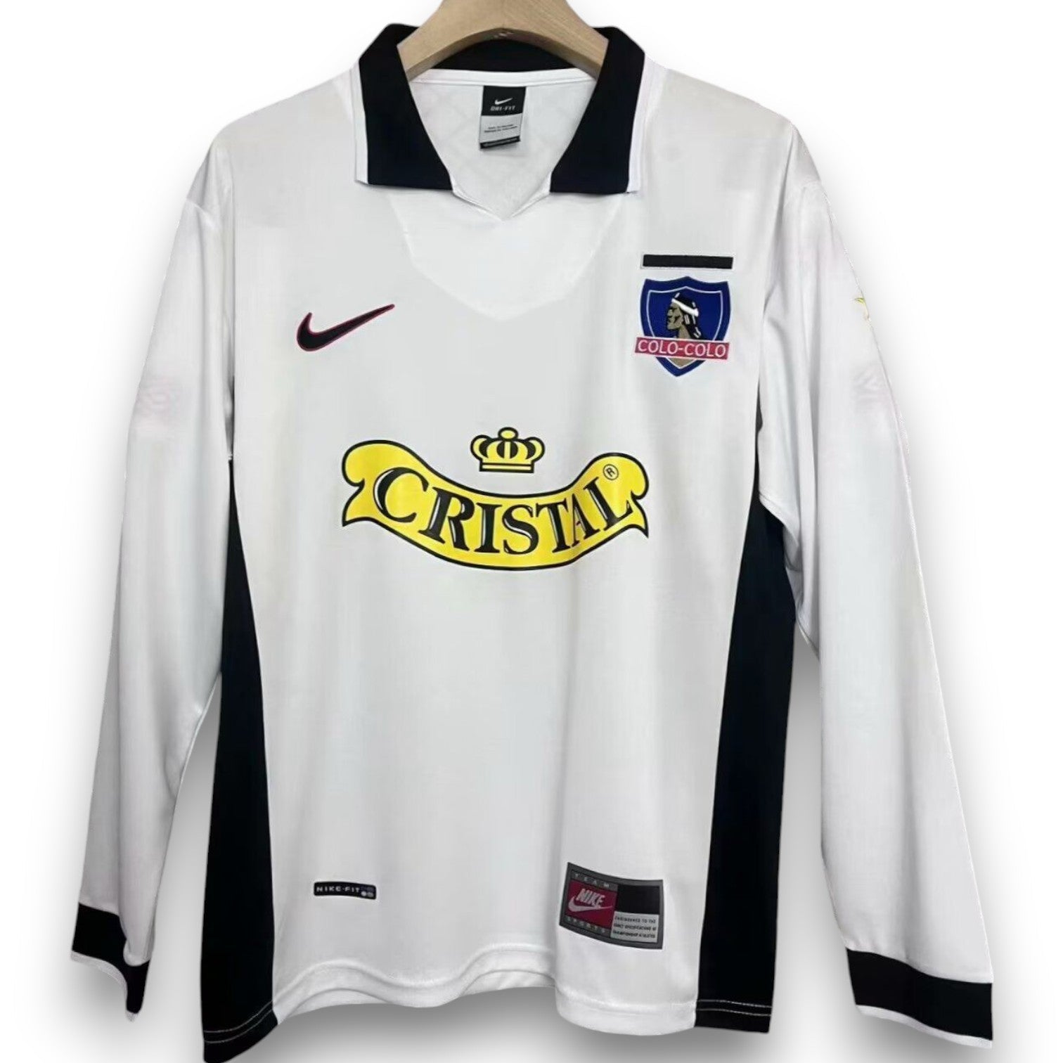 Camiseta Colo Colo 1997-1998 Titular Manga Larga