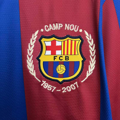 Camiseta Barcelona 2007-2008 Titular