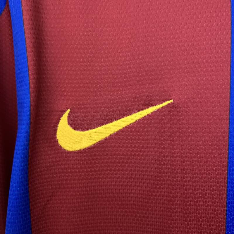 Camiseta Barcelona 2007-2008 Titular
