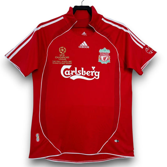 Camiseta Liverpool 2006-2007 Titular Final UCL