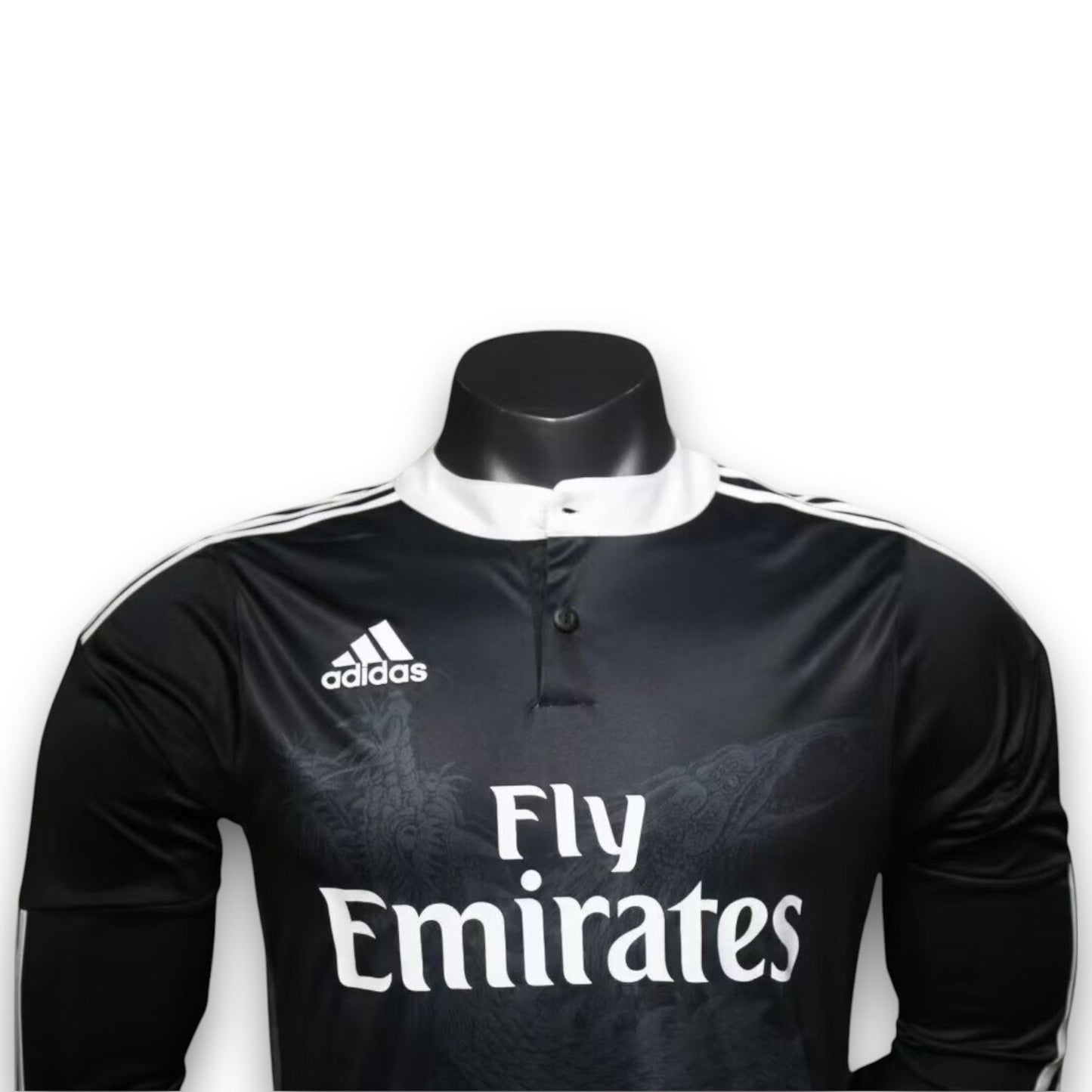 Maillot Real Madrid 2014-2015 Extérieur Manches Longues