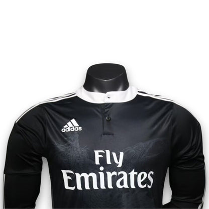 Maillot Real Madrid 2014-2015 Extérieur Manches Longues