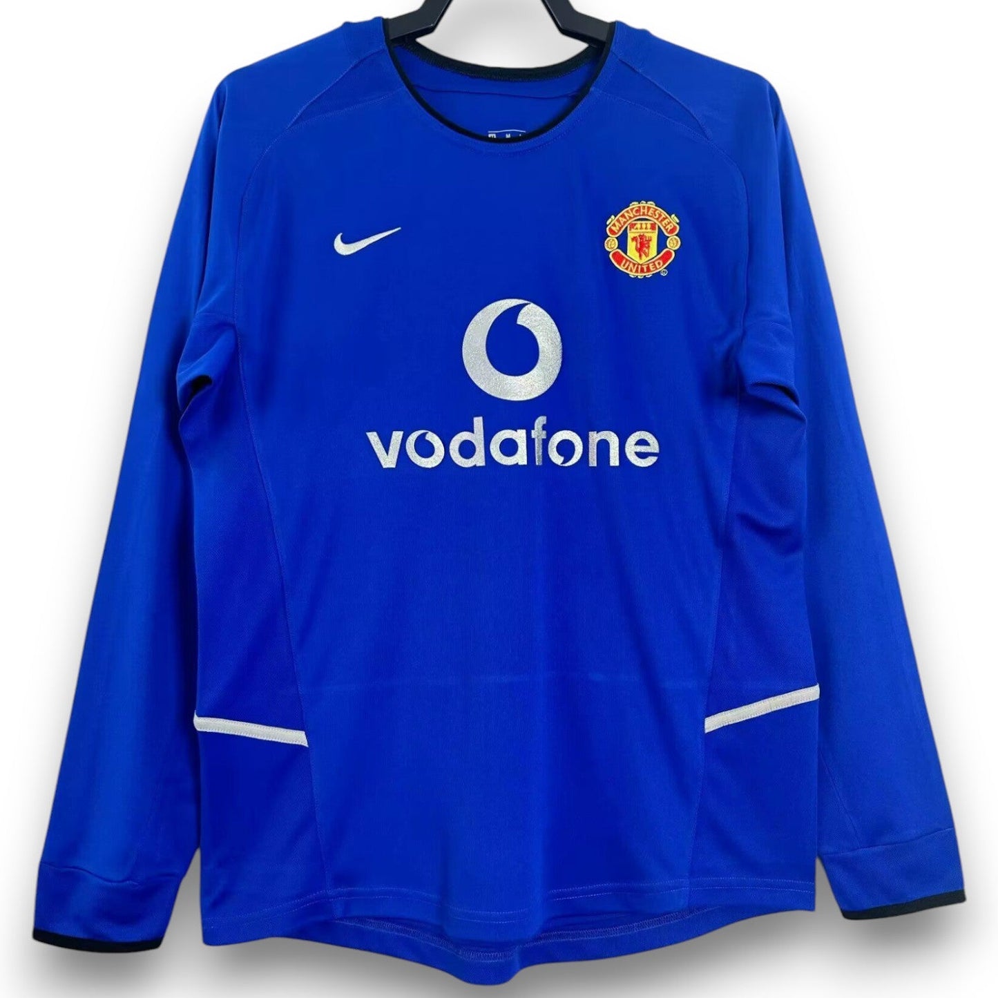 Camiseta Manchester United 2002-2003 Alternativa Manga Larga