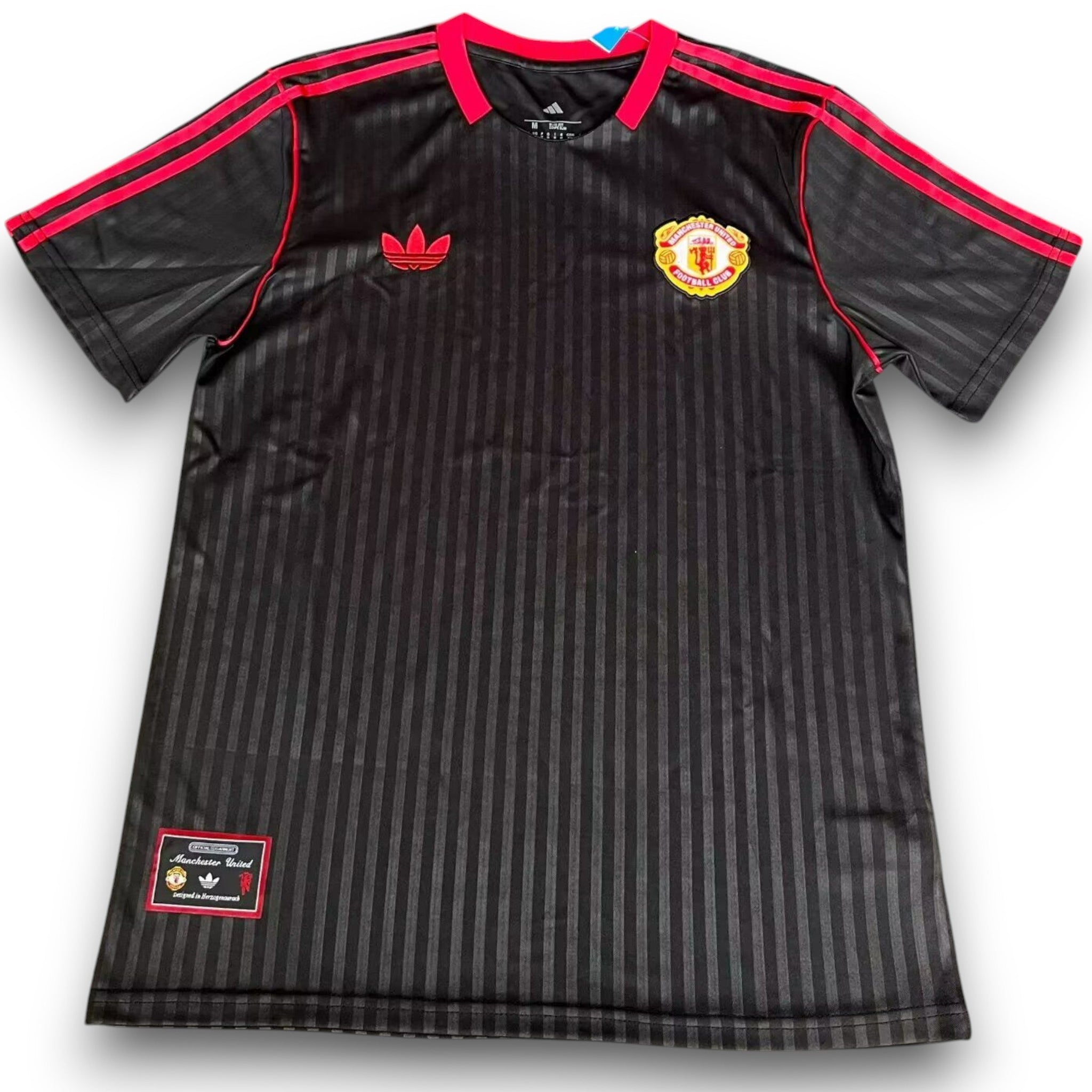 Camiseta Manchester United Entrenamiento - Retro Black