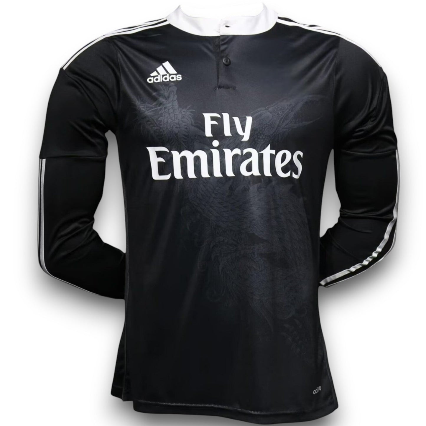 Maillot Real Madrid 2014-2015 Extérieur Manches Longues
