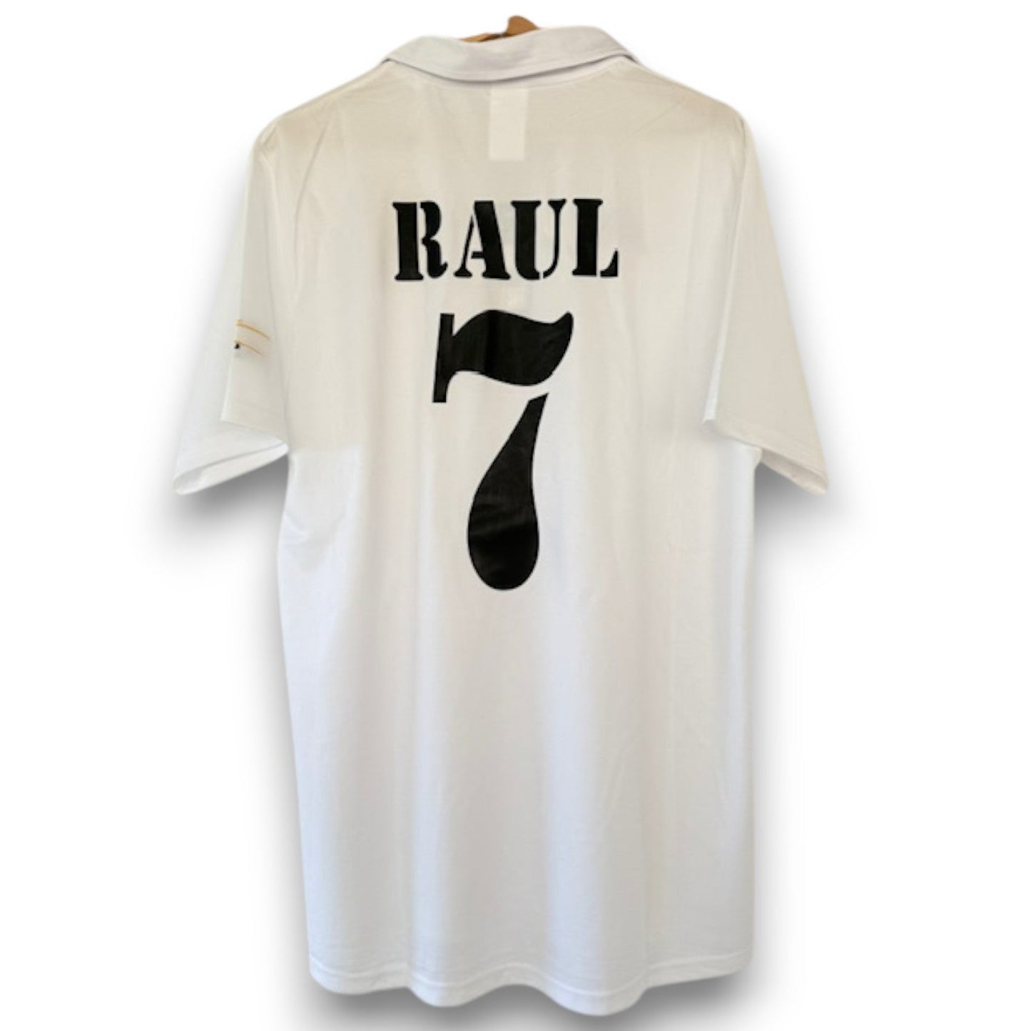 Real Madrid Trikot 2001-2002 Heim Jubiläum RAUL 7