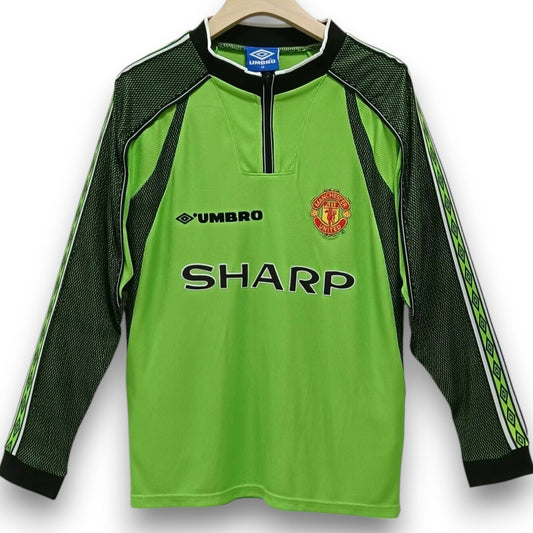 Camiseta Manchester United 1998-1999 Portero Manga Larga