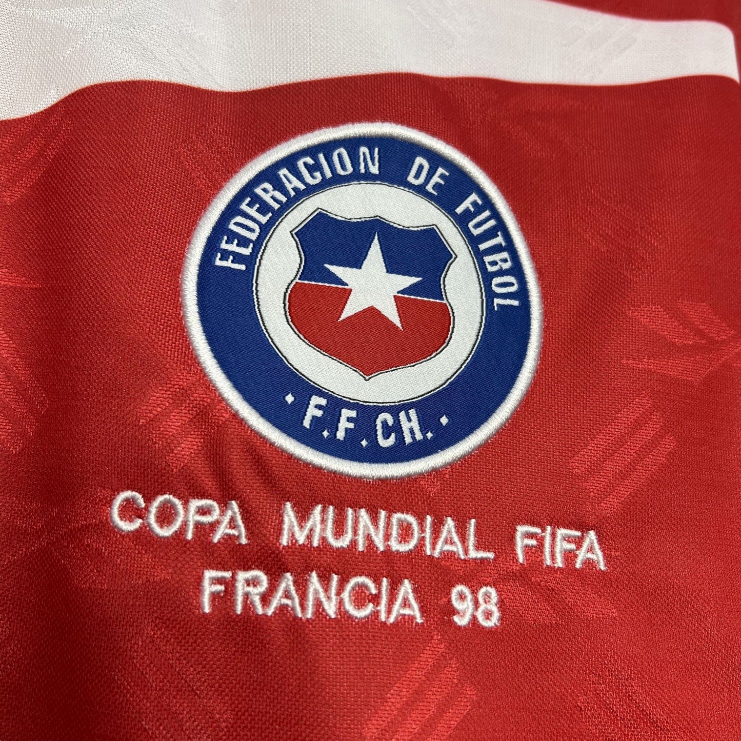 Maillot Chili 1998 Domicile Manches longues