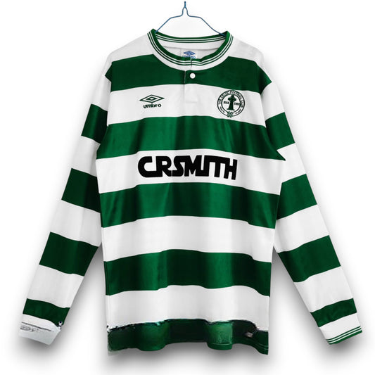 Camiseta Celtic 1987-1988 Titel Manga Larga