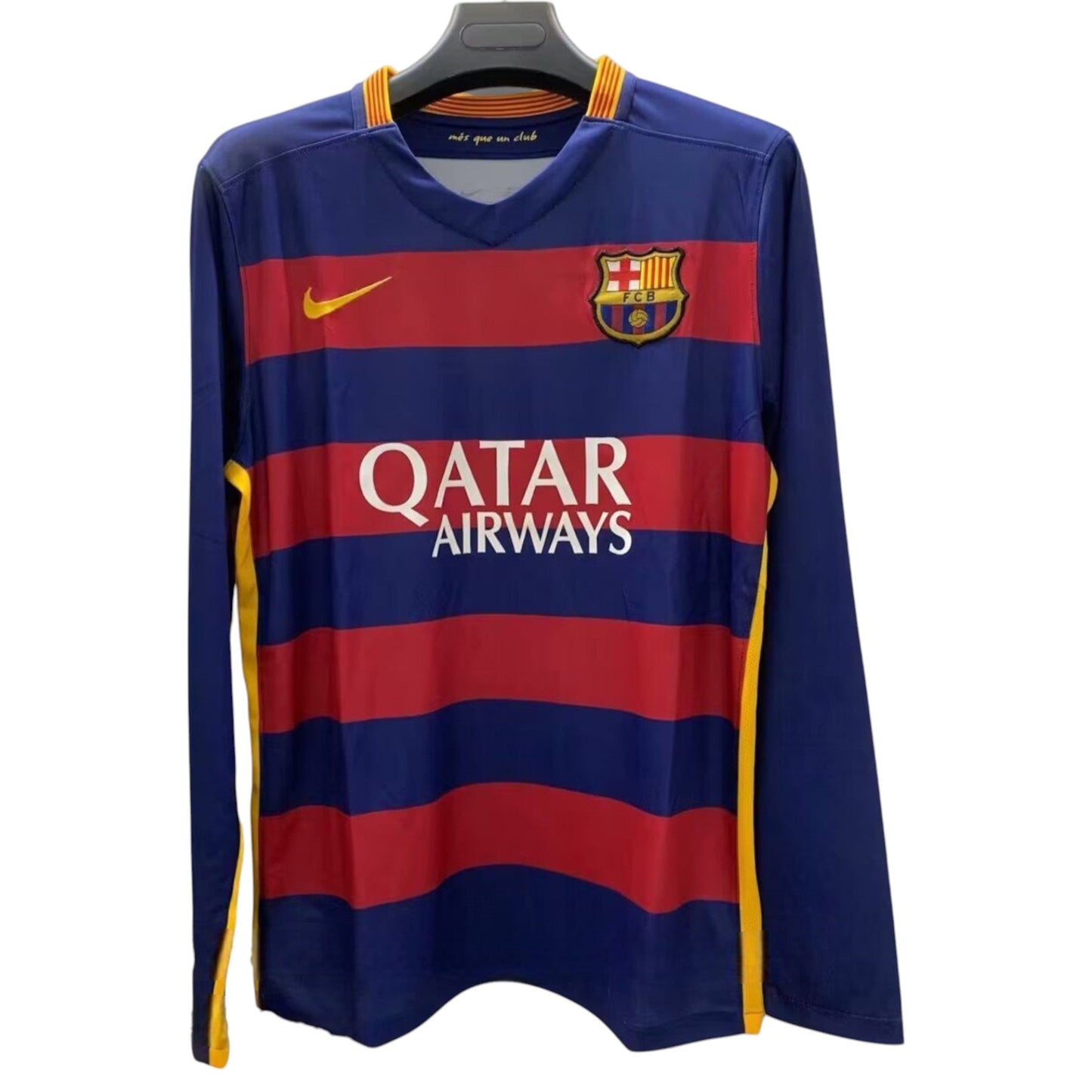 Camiseta Barcelona 2015-2016 Titular Manga Larga