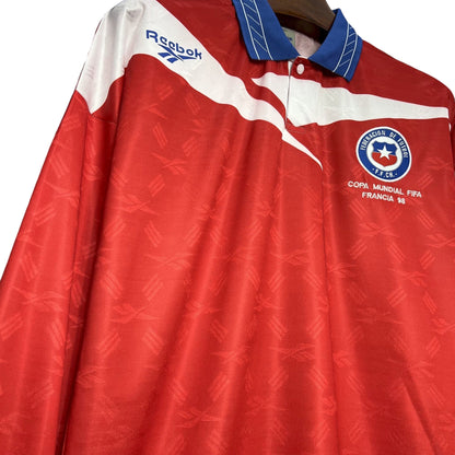 Maillot Chili 1998 Domicile Manches longues