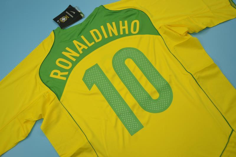 Camiseta Brasil 2004 Titular