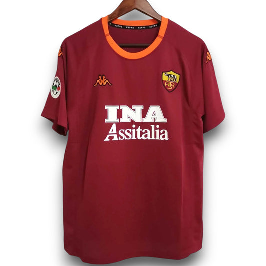 Camiseta AS Roma 2000-2001 Titular