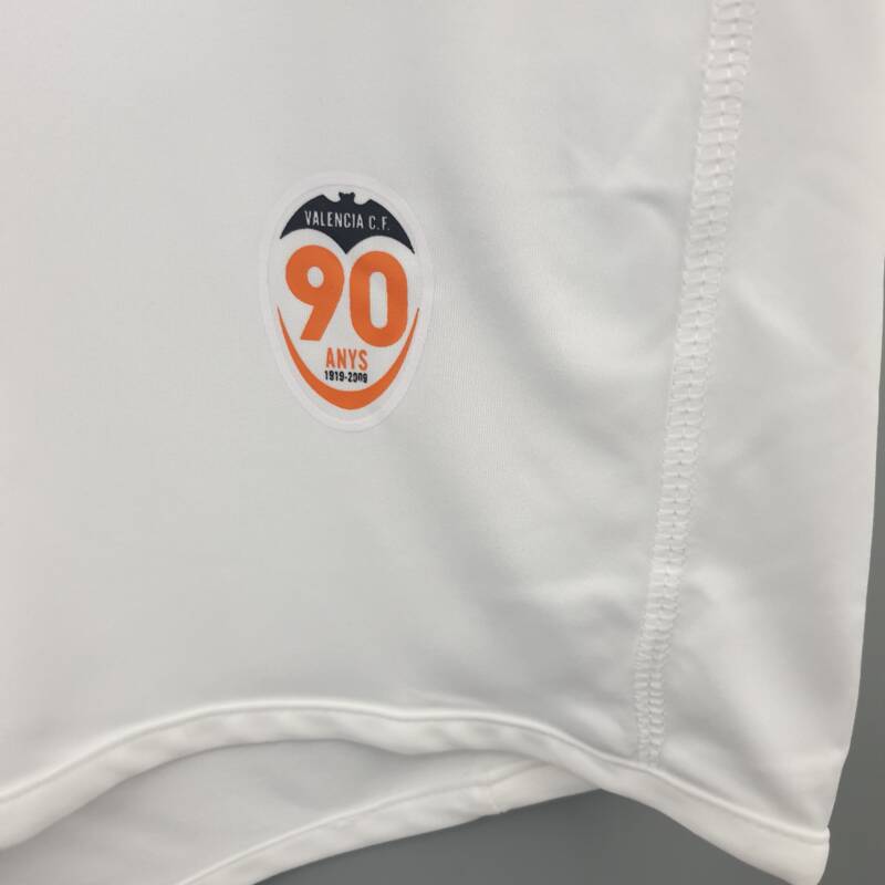 Camiseta Valencia CF 2009-2010 Titular 90ª Aniversario