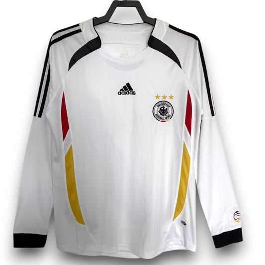 Camiseta Alemania 2006 Titular Manga Larga