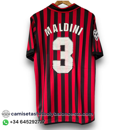 Camiseta AC Milan 1999-2000 Local