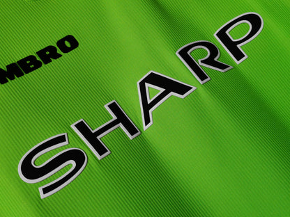 Camiseta Manchester United 1998-1999 Portero Manga Larga