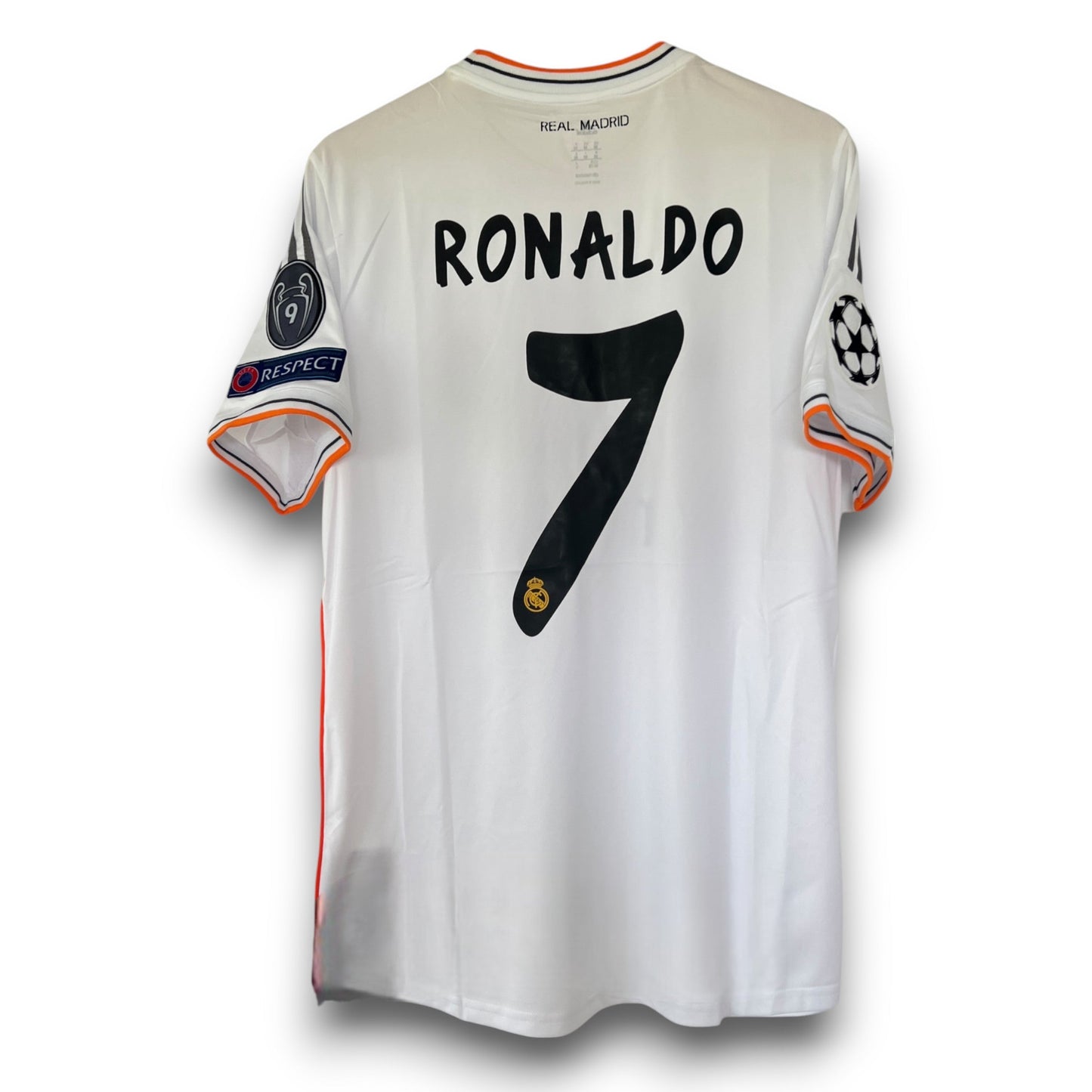 Camiseta Real Madrid 2013-2014 Titular Final UCL CR7