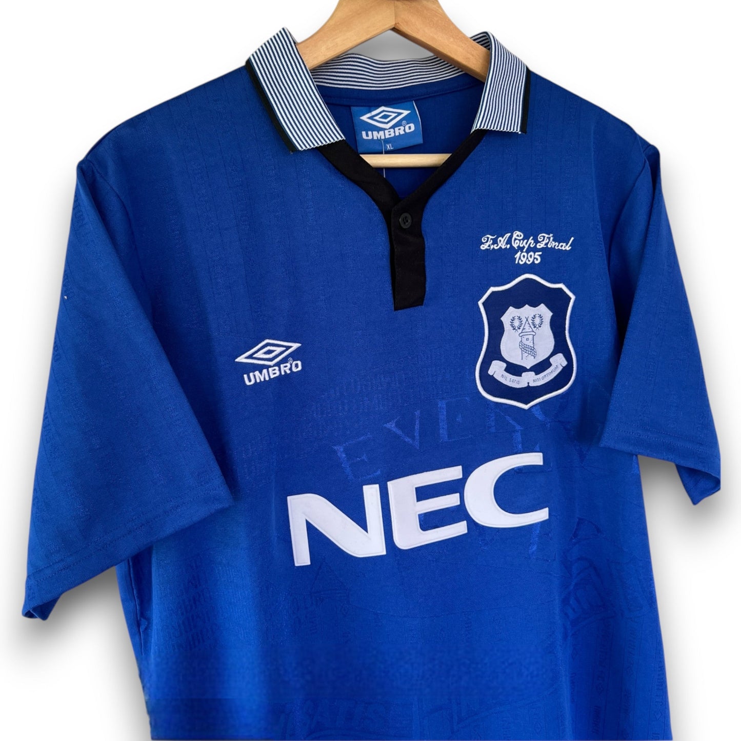 Camiseta Everton 1994-1995 Titular Final FA Cup