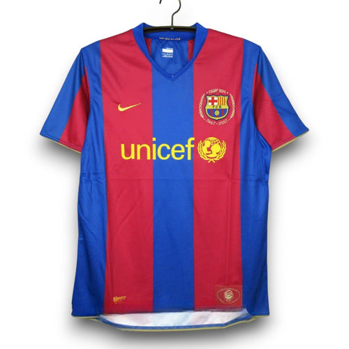 Camiseta Barcelona 2007-2008 Titular