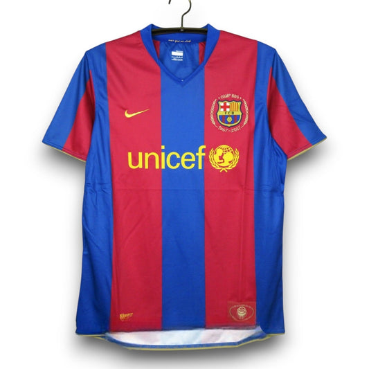 Camiseta Barcelona 2007-2008 Titular