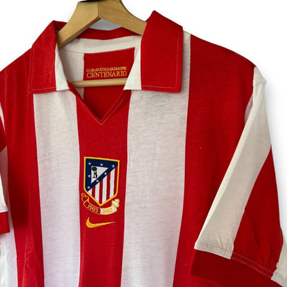 Maillot Atlético de Madrid 2003-2004 Domicile Centenaire