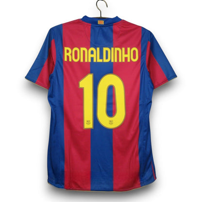 Camiseta Barcelona 2007-2008 Titular