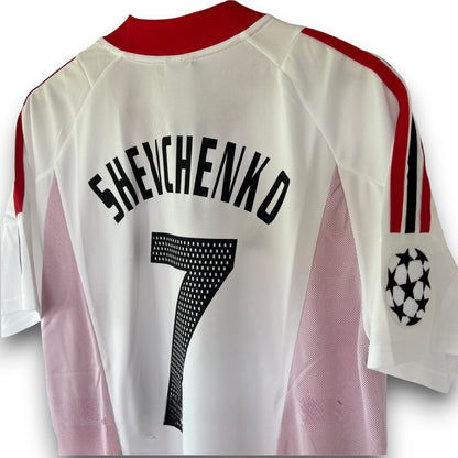 Camiseta AC Milan 2002-2003 Visitante Final UCL