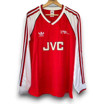 Camiseta Arsenal 1988-1989 Titular Manga Larga