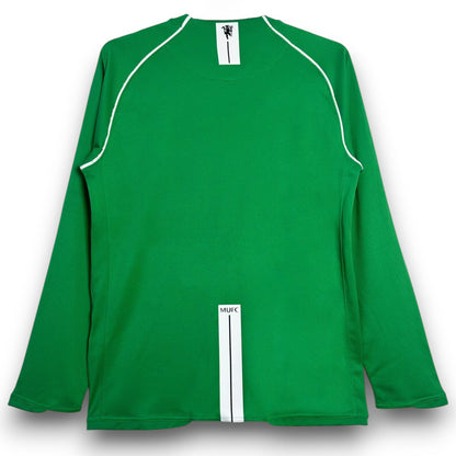 Camiseta Manchester United 2007 2008 Portero Visitante Manga Larga