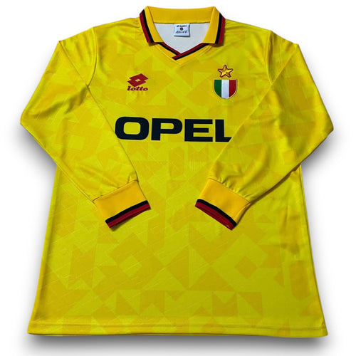 Camiseta AC Milan 1994-1995 Alternativa Manga Larga